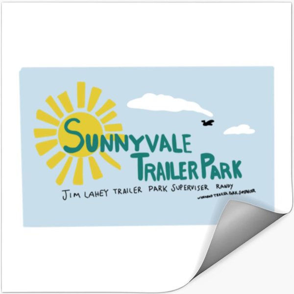 Sunnyvale Trailer Park Stickers-image