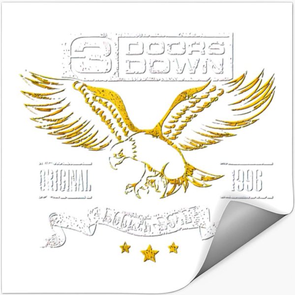 3 Doors Down 5 - 3 Doors Down Band - Stickers-image