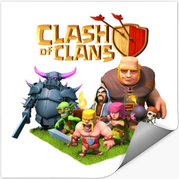 Clash Of Clan Characters Stickers-image
