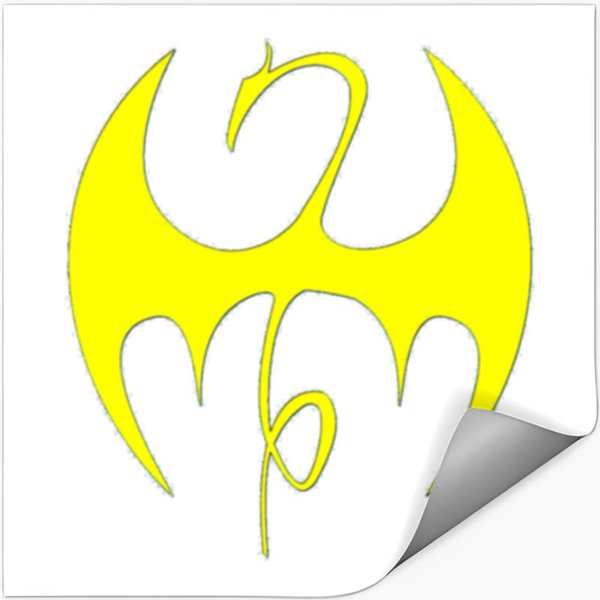 Iron Fist (Yellow) Stickers-image