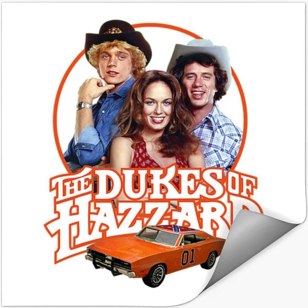 The Dukes Of Hazzard General Lee 86 Stickers-image