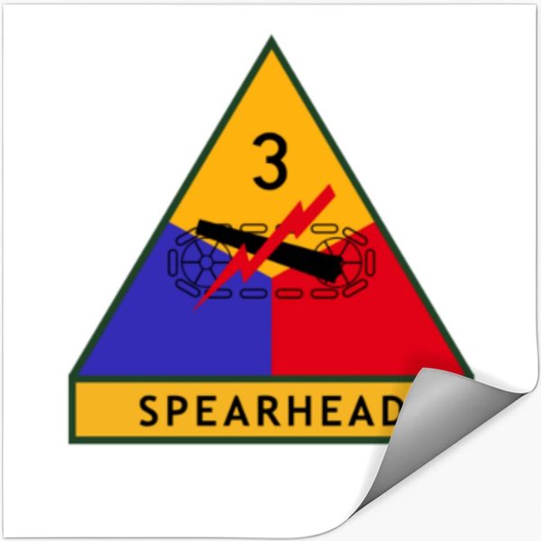 3Rd Armored Division Stickers-image