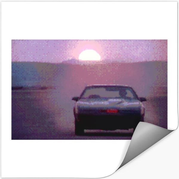 Knight Rider Desert - Knight Rider Kitt - Stickers-image