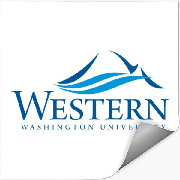Study In Western Washington University Design Stickers-image