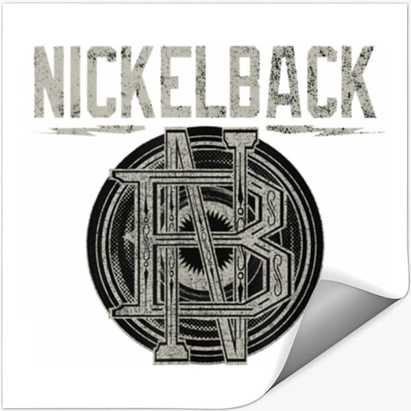 Vintage Virtual Nickelbacks Band Music Legend 70S 80S Stickers-image