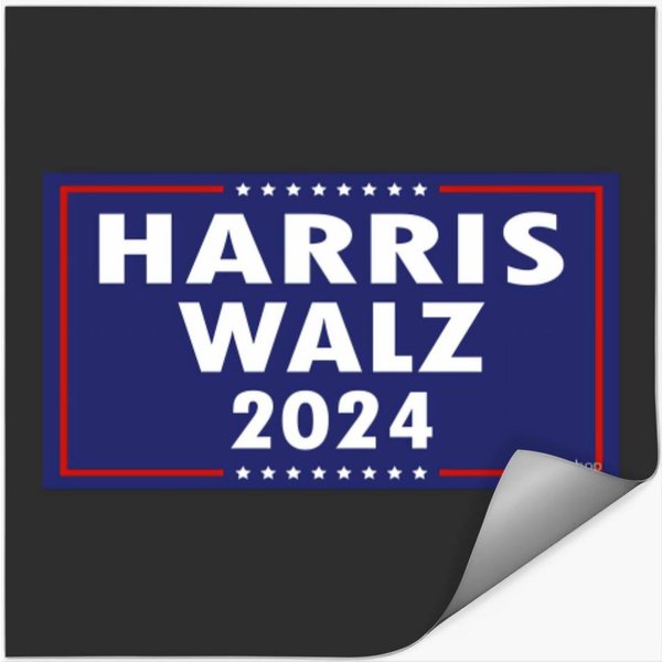 Harris Walz Bumper Magnet Stickers-image