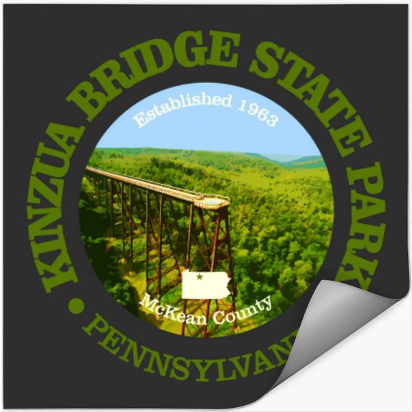 Kinzua Bridge State Park 613 Stickers-image