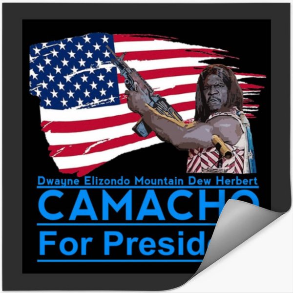 Camacho For President Stickers-image