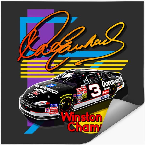 Dale Earnhardt Car Dale Earnhardt Stickers-image