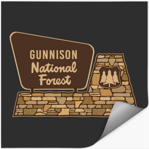 Unnison National Forest Stickers-image