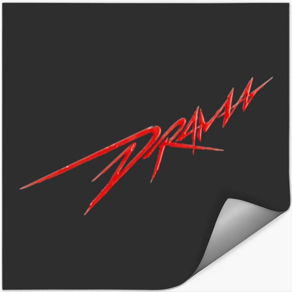 Aespa - Drama Logo (3D Red) Active Stickers-image