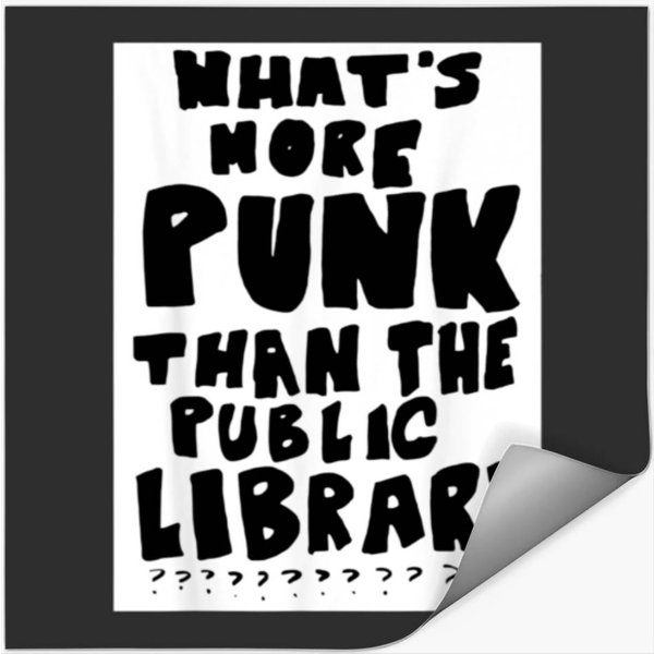 What's More Punk Than The Public Library - Whats More Punk Than The Public Library Stickers-image