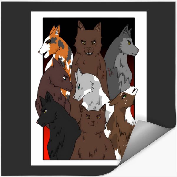 Warrior Cats - Warr Of The Clans 5367 Stickers-image