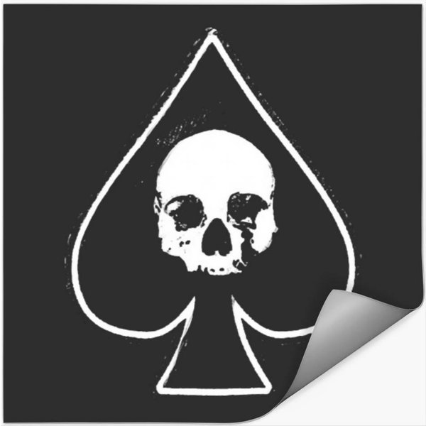 Ace Spade Skeleton Stickers-image
