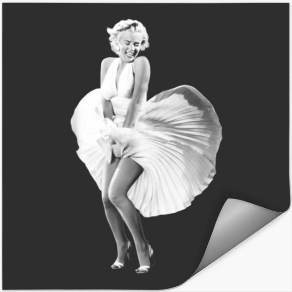 Marilyn Monroe Classic Dress Pose Stickers-image