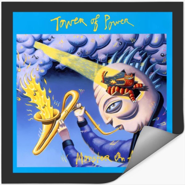 Tower Of Power Monster On A Leash 2175 Stickers-image