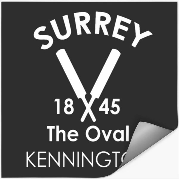 Surrey Cricket Vintage English County Stickers-image