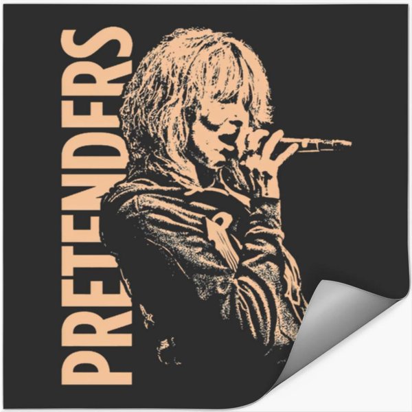 Pretenders Band Rock British American Founding Songwriter Chrissie James Pete Martin Stickers-image