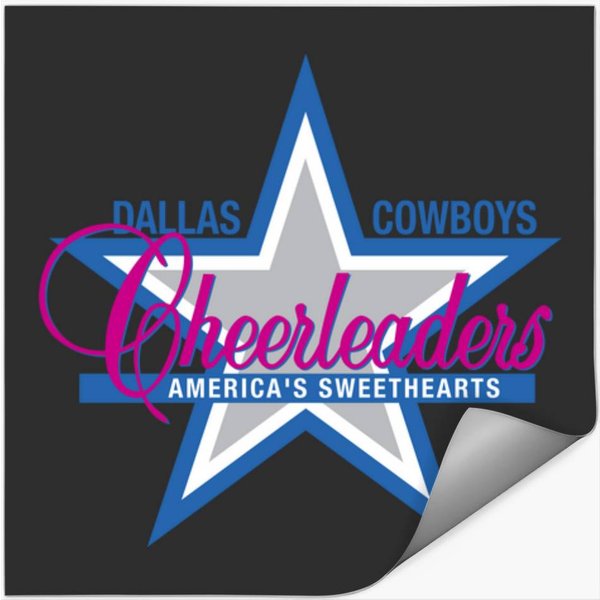 The Dallas Ccowboys Cheerleaders Icon Stickers-image