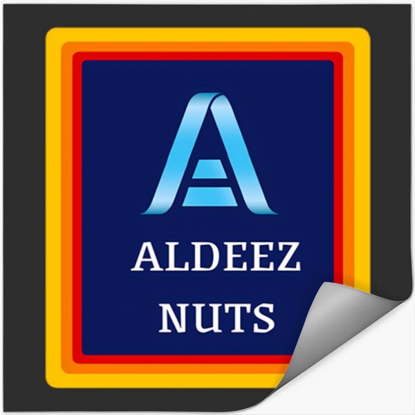 Aldeez Nuts Stickers-image