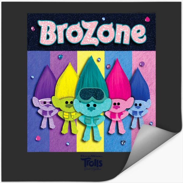 Dreamworksss Trolls Band Together Brozone Stickers-image