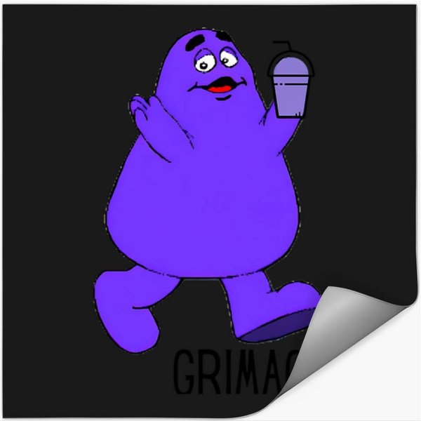 Grimace Hbd Grimace Shake Mc Donalds Stickers-image