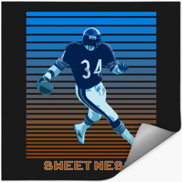 Walter Payton Sweetness Stickers-image