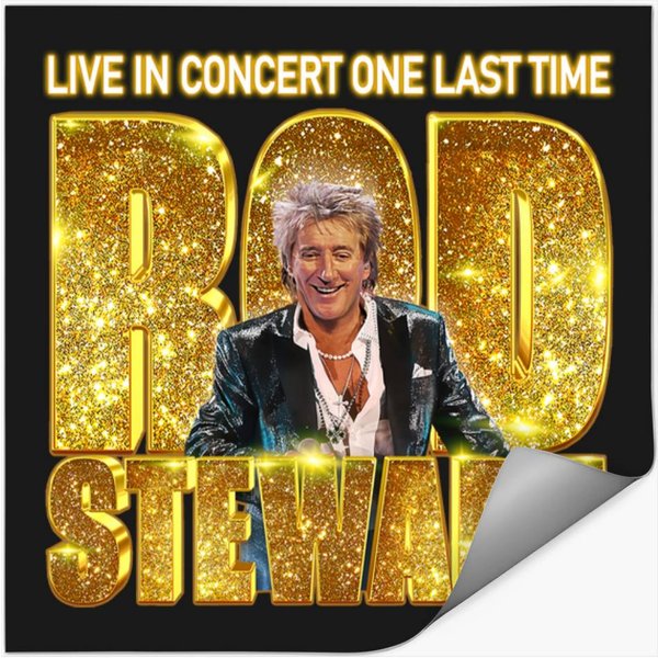 Rod Stewart - Live In Concert One Last Time 2025 Stickers-image