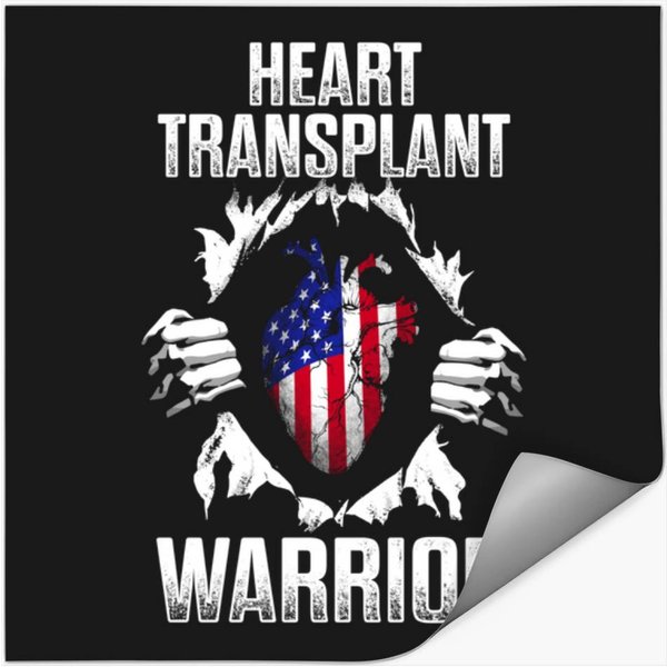 Heart Transplant Recipient Symbol Tools Surgery Survivor Survivor Stickers-image