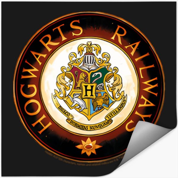 Harry Potter Hogwarts Railways Left Chest Logo Stickers-image