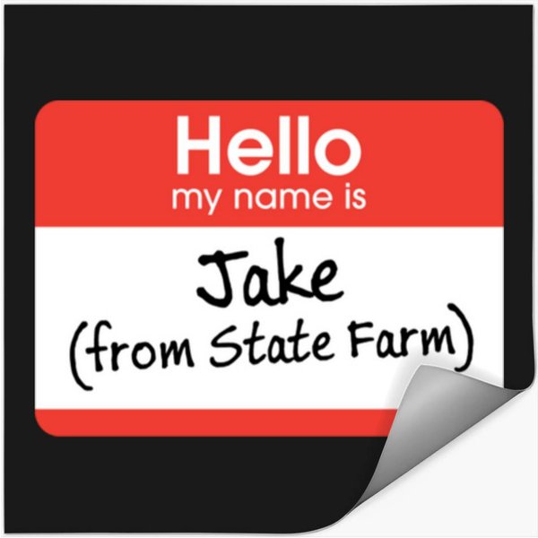 Jake From State Farm Stickers-image