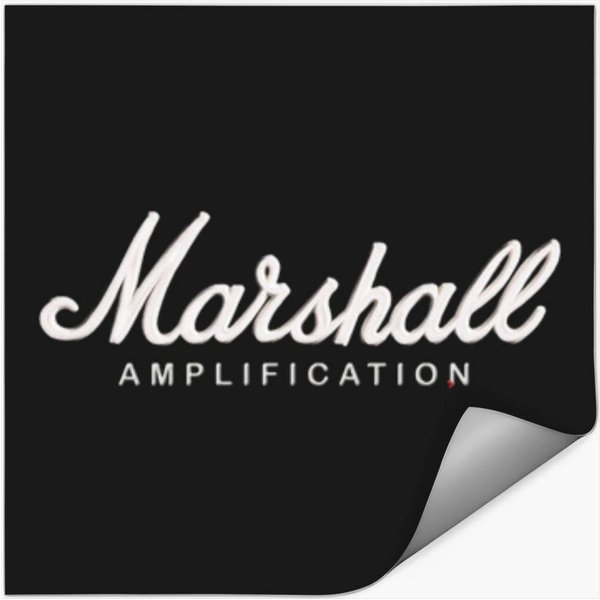 Custom Of Marshall Amplification Factory Merch Stickers-image