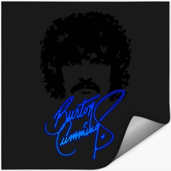 Burton Cummings Signature Tribute Stickers-image