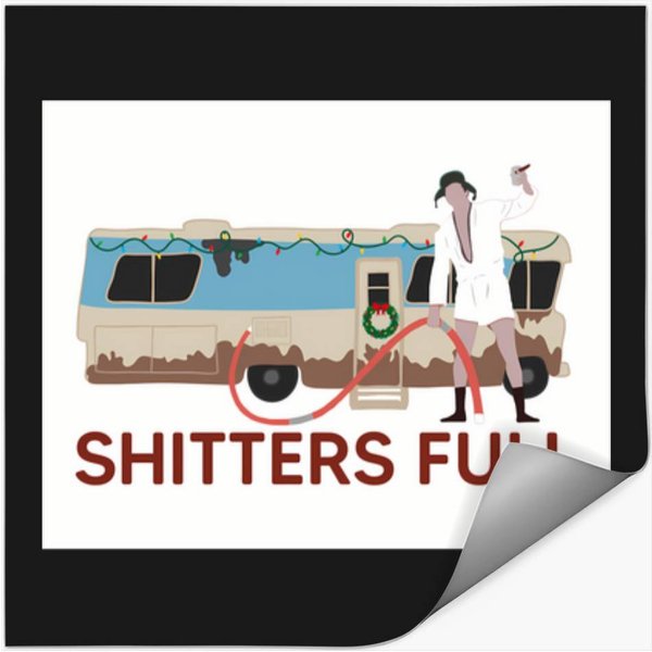 Merry Chistmas Vacation Cousin Eddie 1525 Stickers-image