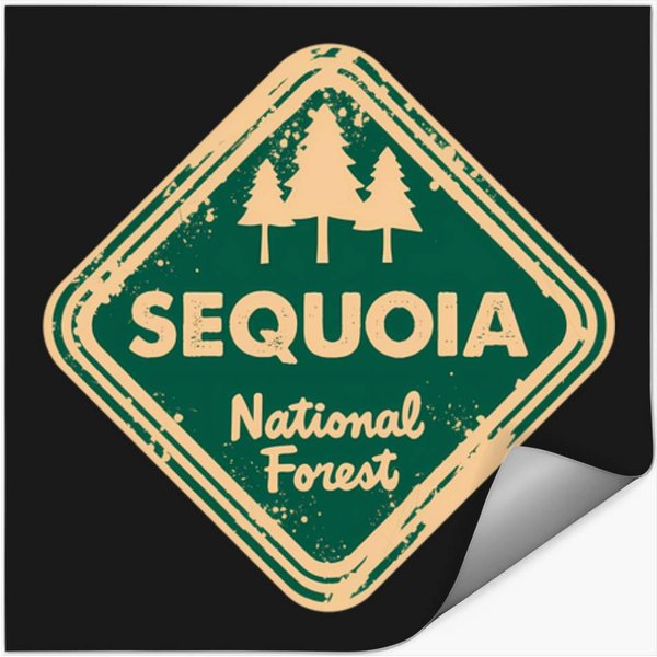 Sequoia National Forest Stickers-image