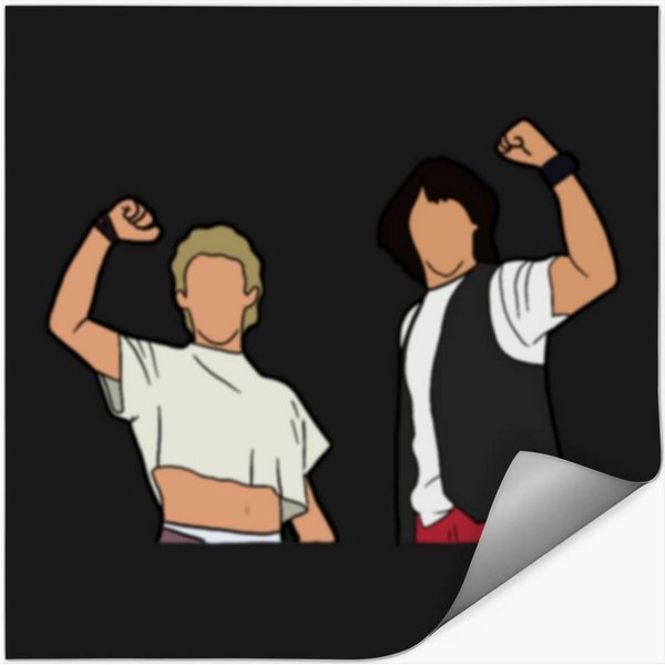 Bill And Ted Stickers-image