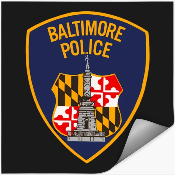Police Departt Baltimore City In Maryland Pecial Wat 1 Stickers-image