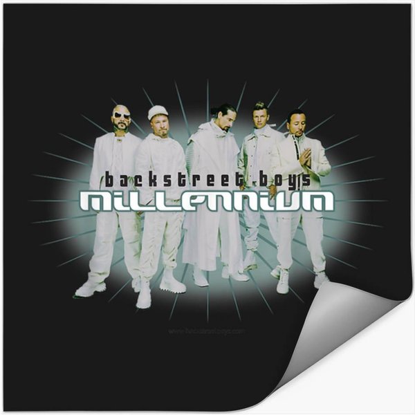 Backstreet Boys Millenium Pose 2025 White Stickers-image