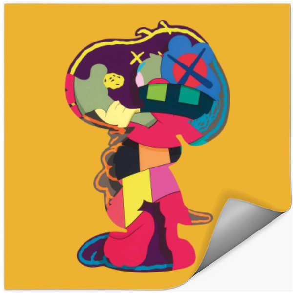 Snoopy Kaws Stickers-image
