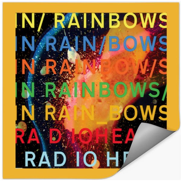 In Rainbows Hq Stickers-image
