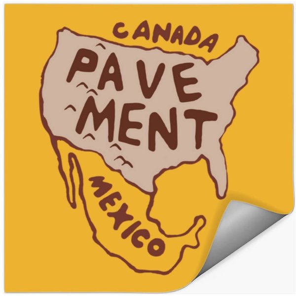 Pavement North America Stickers-image