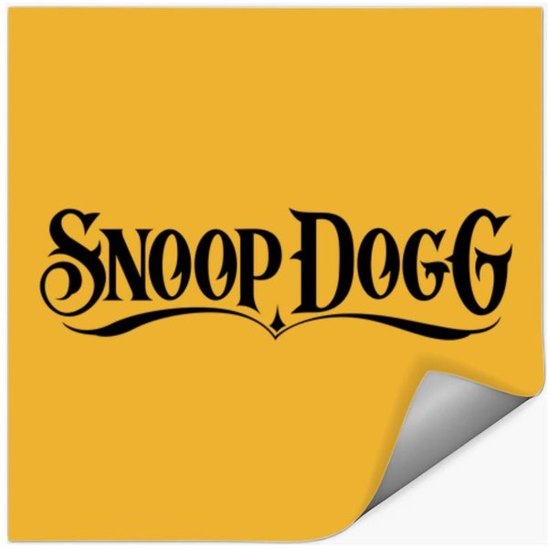 Snoop Dogg Logo Stickers-image