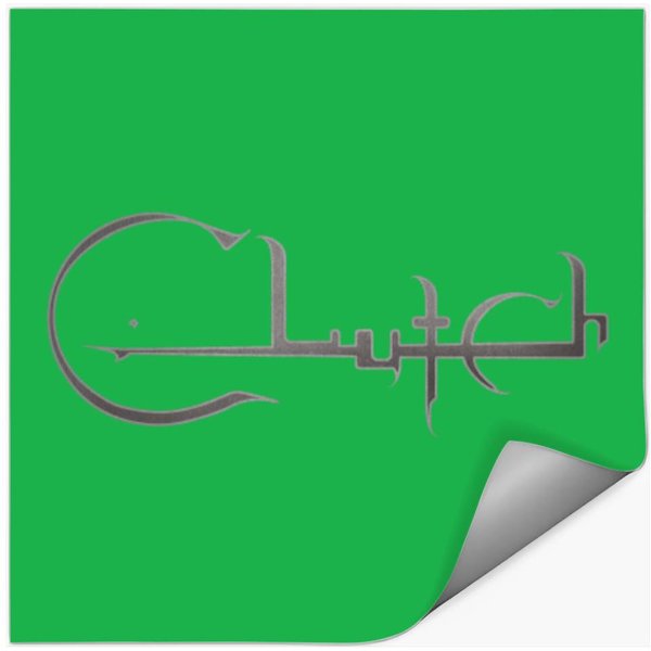 Clutch Band Rock Logo Stickers-image