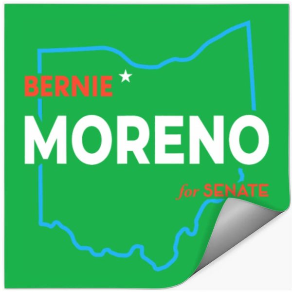 Bernie Moreno For Us Senate 2024 Senator Ohio El Stickers-image