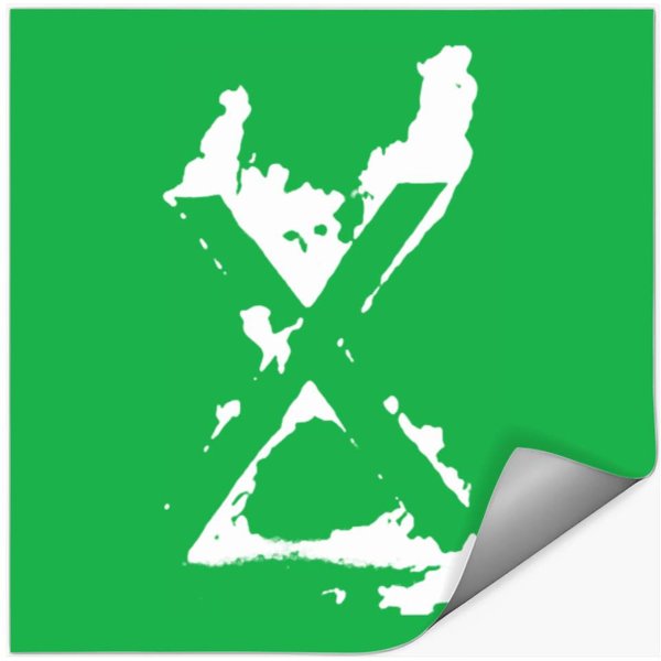 X Band Logo X Band Los Angeles Stickers-image