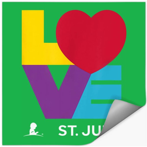 St Jude Childrens Research Hospital Love Stickers-image