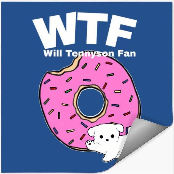 Wtf Will Tennyson Fan Stickers-image