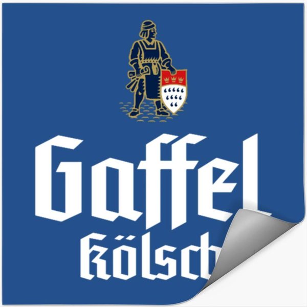 Gaffel KöLsch Is A Type Of Beer Stickers-image
