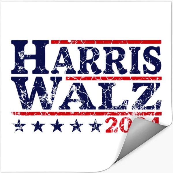 Harris Waltz 2024 Election Kamala-Harris Tim Waltz 2024 Stickers-image
