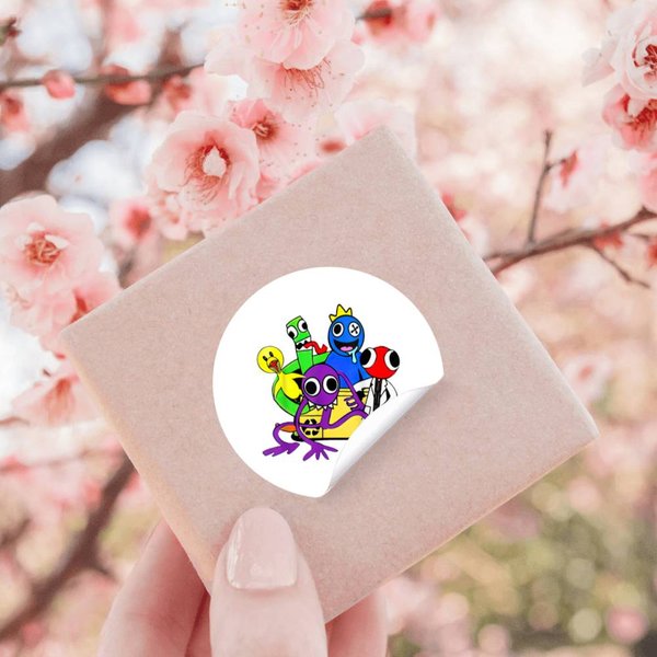 Friends Rainbow Friends Ban Stickers-image